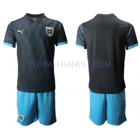 Barn Fotballdrakter Østerrike Borte Euro 2020 Kortermet